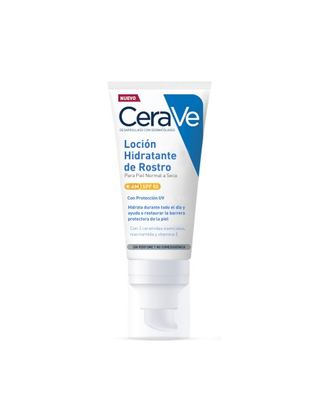 Cerave Loción Hidratante de Rostro SPF50 52 ml