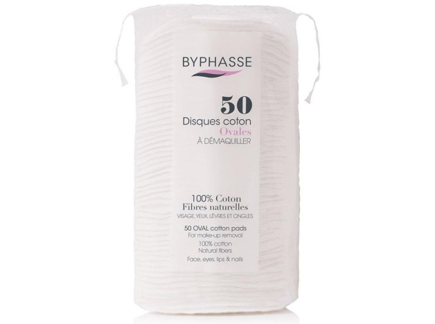 Byphasse Discos Algodón Ovales Desmaquillantes...
