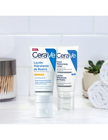 Cerave Loción Hidratante de Rostro SPF50 52 ml