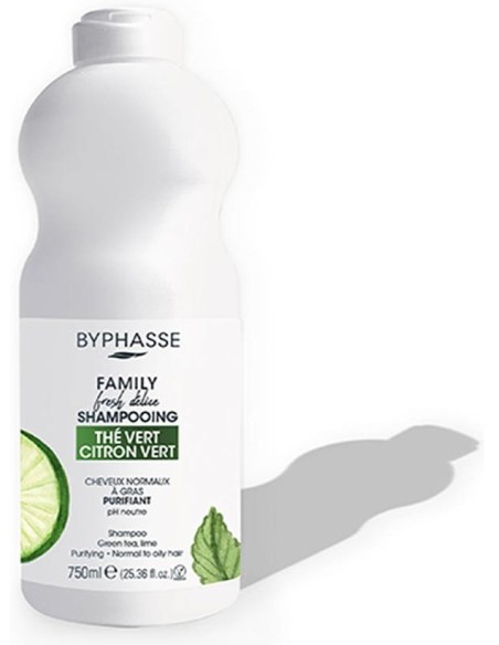 Byphasse Family Fresh Delice Champú Cabello Normal A Grasa 750Ml