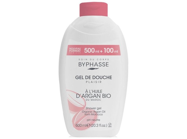 Byphasse Plaisir Gel Ducha Aceite Argán Bio 600Ml