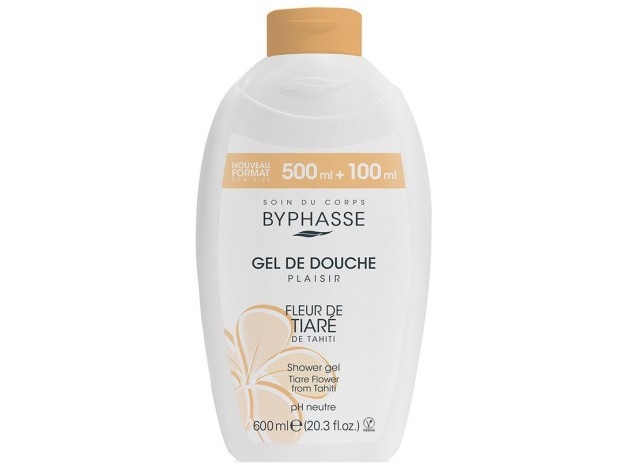 Byphasse Plaisir Gel Ducha Flor De Tiaré 600Ml