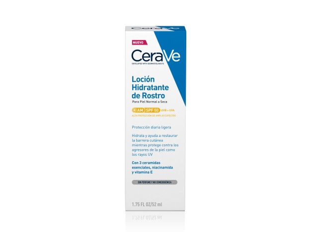 Cerave Loción Hidratante de Rostro SPF50 52 ml