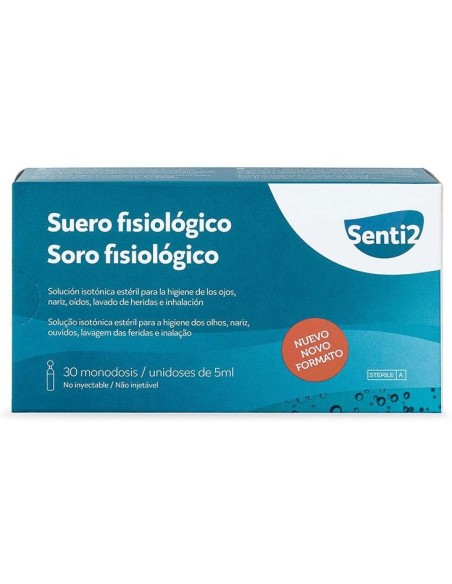 Senti2 Suero Fisiológico Monodosis 30X5Ml