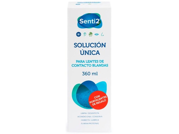 Senti2 Única Solución Con Ácido Hialurónico +...