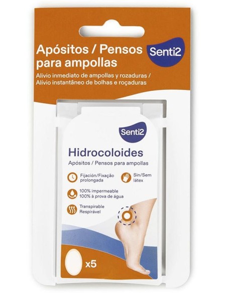 Senti2 Apósito Hidrocoloide Ampollas 5Uds