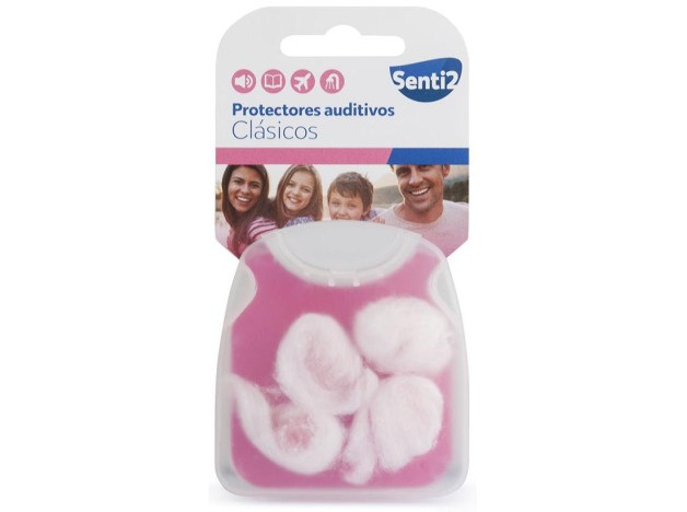 Protectores Auditivos Clásicos Cera 4 U