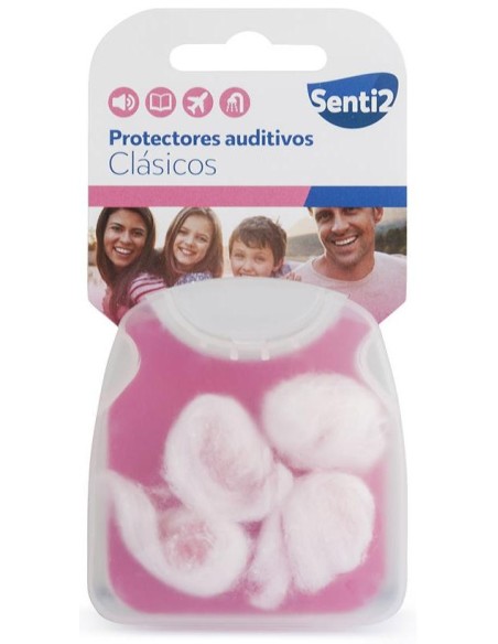 Protectores Auditivos Clásicos Cera 4 U