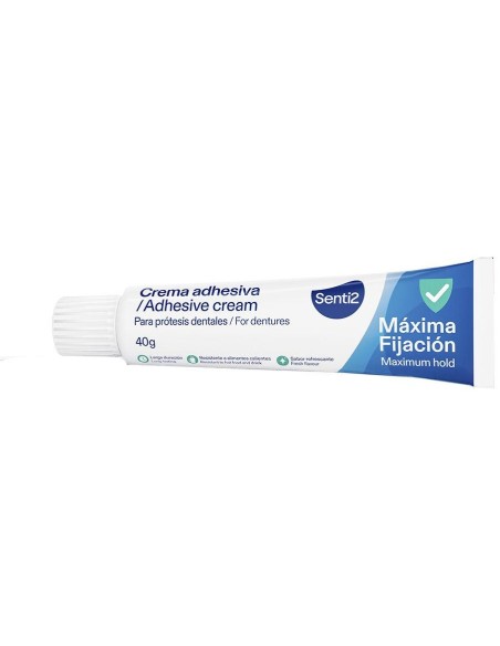 Senti2 Crema Adhesiva Máxima Fijación 40G