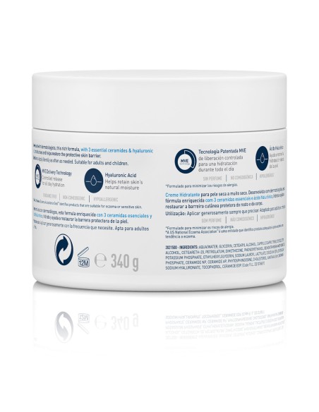 Cerave Crema Hidratante Bote 340 ml