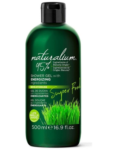 Naturalium Super Food Wheatgrass Gel Ducha Energizante 500Ml