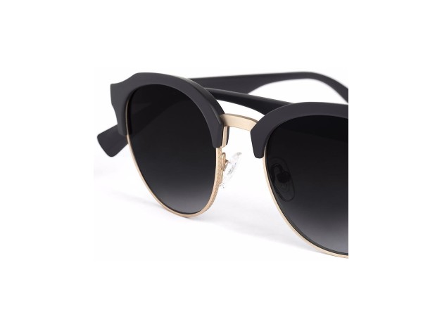 Hawkers Classic Rounded Rubber Black Gafas De...