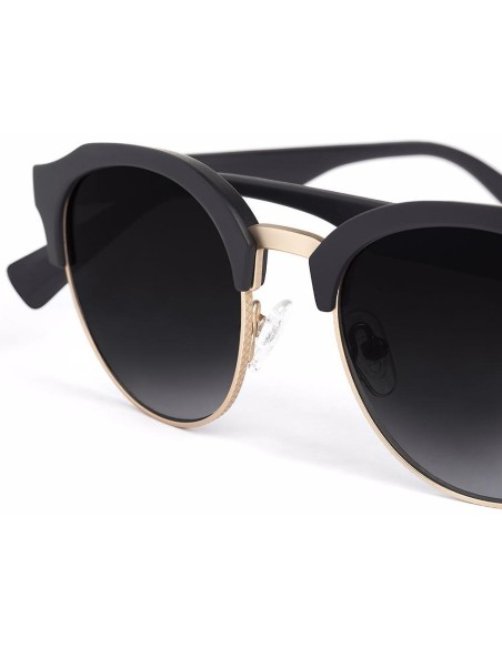 Hawkers Classic Rounded Rubber Black Gafas De Sol 51Mm 1Ud