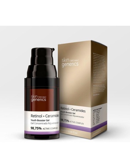 Retinol + Ceramidas Gel Concentrado Rejuvenecedor 98,75% 20 Ml