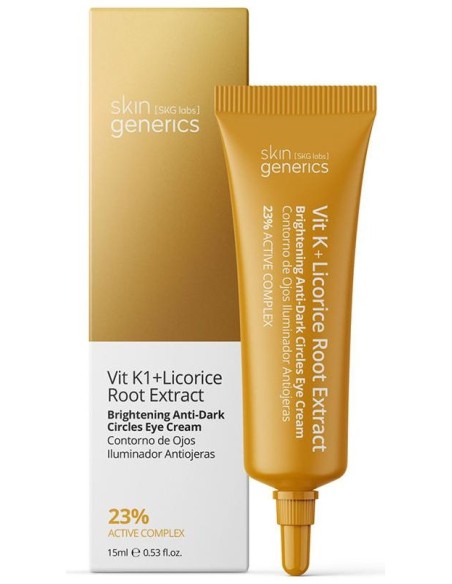 Skin Generics Vit K1 + Licorice Root Extract Eye Contour 15Ml