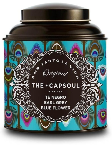 The Capsoul Té Granel Negro Earl Grey Blue Flower 100G