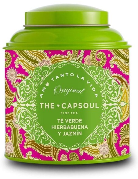 The Capsoul Té Granel Verde Hierbabuena %26 Jazmín 100G