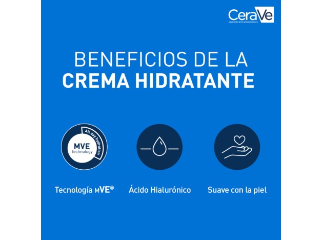 Cerave Crema Hidratante 2 x 340 g Duplo
