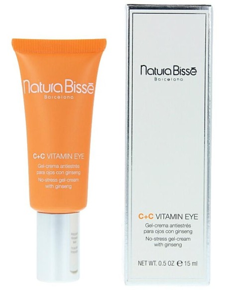 C+C Vitamin Eye No Stress Gel-Cream With Ginseng 15 Ml