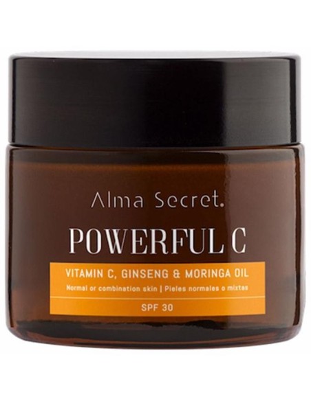 Alma Secret Antiedad Iluminadora Con Vitamina C_ Ginseng Y Moringa Spf30 50Ml