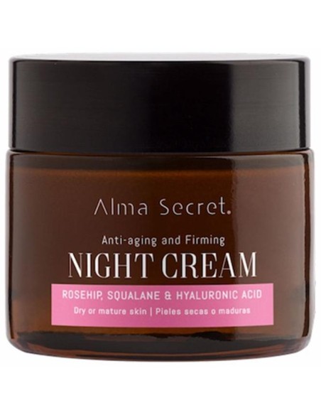 Alma Secret Multi-Reparadora Noche Mosqueta_ Escualano Y Hialurónico 50Ml
