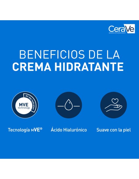 Cerave Crema Hidratante Corporal Piel Seca Tubo 170 gramos