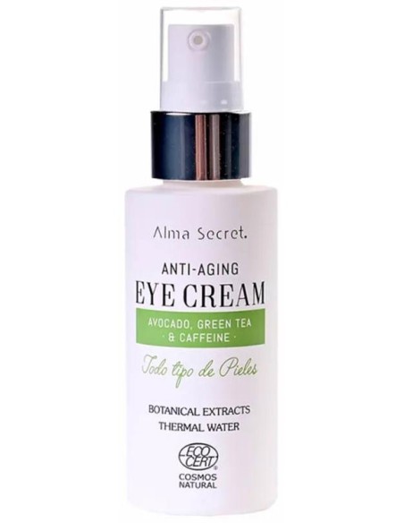 Eye Cream Antiedad Con Aguacate, Té Verde %26 Cafeína Botanical Extracts 30 Ml