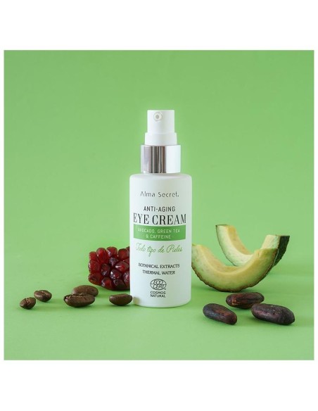 Eye Cream Antiedad Con Aguacate, Té Verde %26 Cafeína Botanical Extracts 30 Ml
