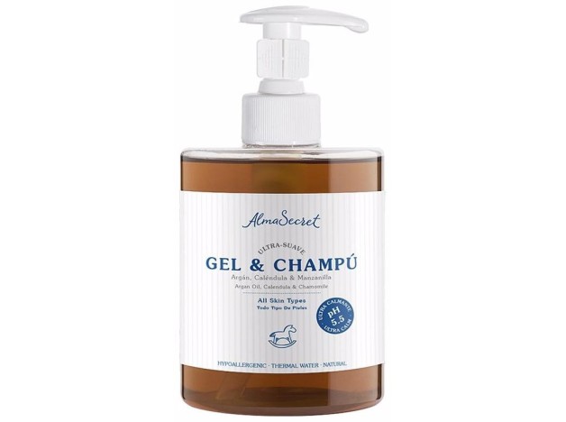 Alma Secret Gel-Champú Suave Argán_ Caléndula...