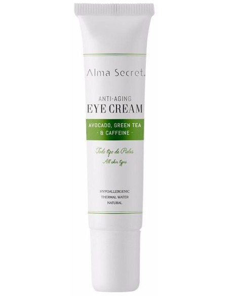 Eye Cream Antiedad Con Aguacate, Té Verde %26 Cafeína 10 Ml