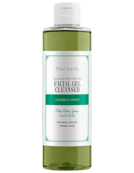 Alma Secret Facial Gel Cleanser Quilibrante Purificante Pepino %26 Enebro 200Ml