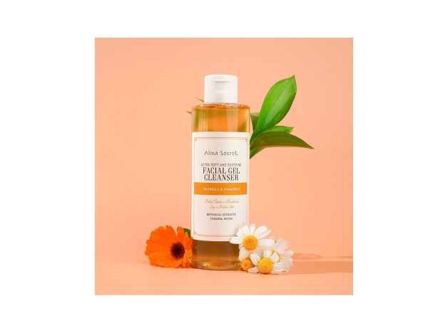 Facial Gel Cleanser Suave Y Calmante Caléndula...