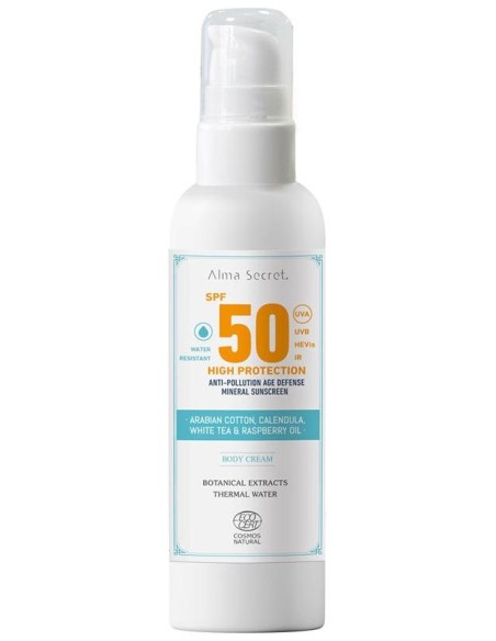 Alma Secret High Protection Crema Corporal Spf50 100Ml