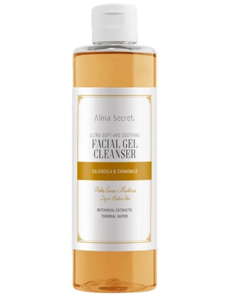 Facial Gel Cleanser Suave Y Calmante Caléndula %26 Manzanilla 200 Ml