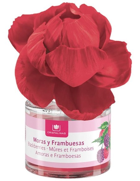 Cristalinas Flor Perfumada Ambientador Moras Y Frambuesas 40Ml