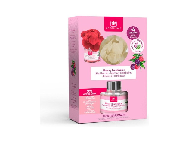 Cristalinas Flor Perfumada Ambientador Moras Y...