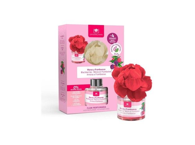 Cristalinas Flor Perfumada Ambientador Moras Y...