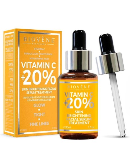 Vitamin C +20% Skin Brightening Facial Serum Treatment 30 Ml