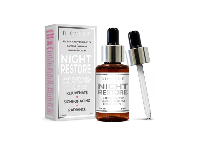 Biovene Night Restore Super Glow Facial Serum...
