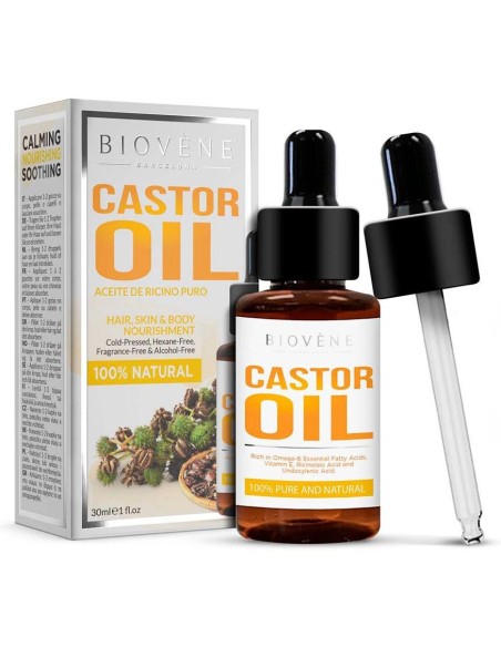 Biovene Castor Oil Hair Skin %26 Body Nourishment 30Ml