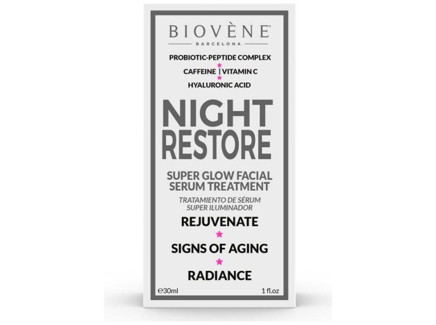 Biovene Night Restore Super Glow Facial Serum...