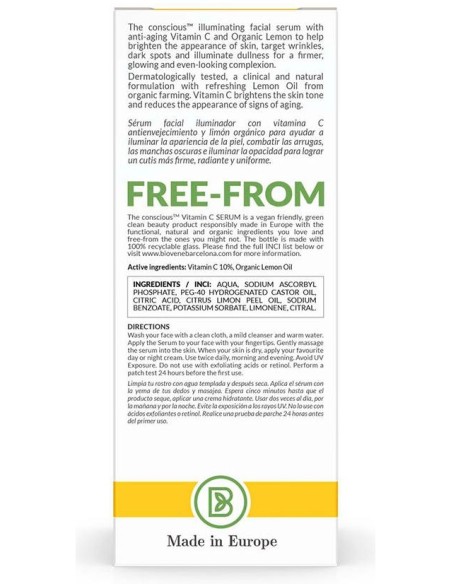 Biovene The Conscious Vitamin C Age-Defying Radiance Serum 30Ml