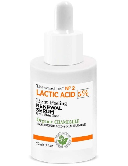 Lactic Acid Light Peeling Renewal Serum Organic Chamomile 30 Ml