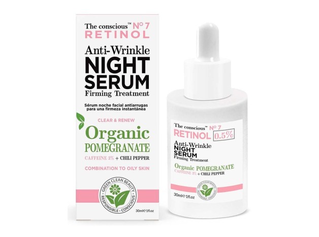 Retinol Anti-Wrinkle Night Serum Organic...