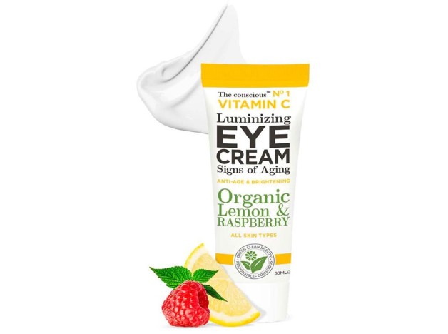 Vitamin C Luminizing Eye Cream Organic Lemon...