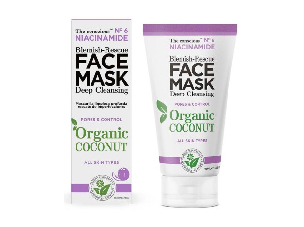 Niacinamide Blemish-Rescue Face Mask Organic...