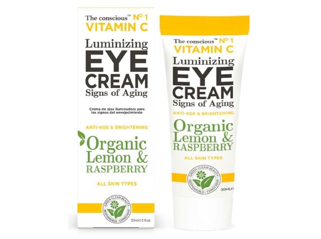 Vitamin C Luminizing Eye Cream Organic Lemon...