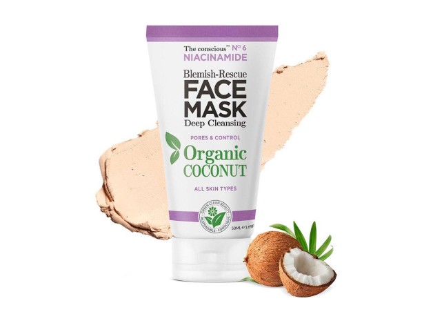 Niacinamide Blemish-Rescue Face Mask Organic...
