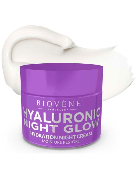 Hyaluronic Night Glow Hydration Night Cream Moisture Restore 50 Ml
