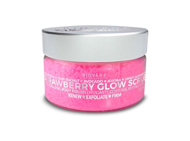 Biovene Strawberry Glow Scrub Revitalizing Body...